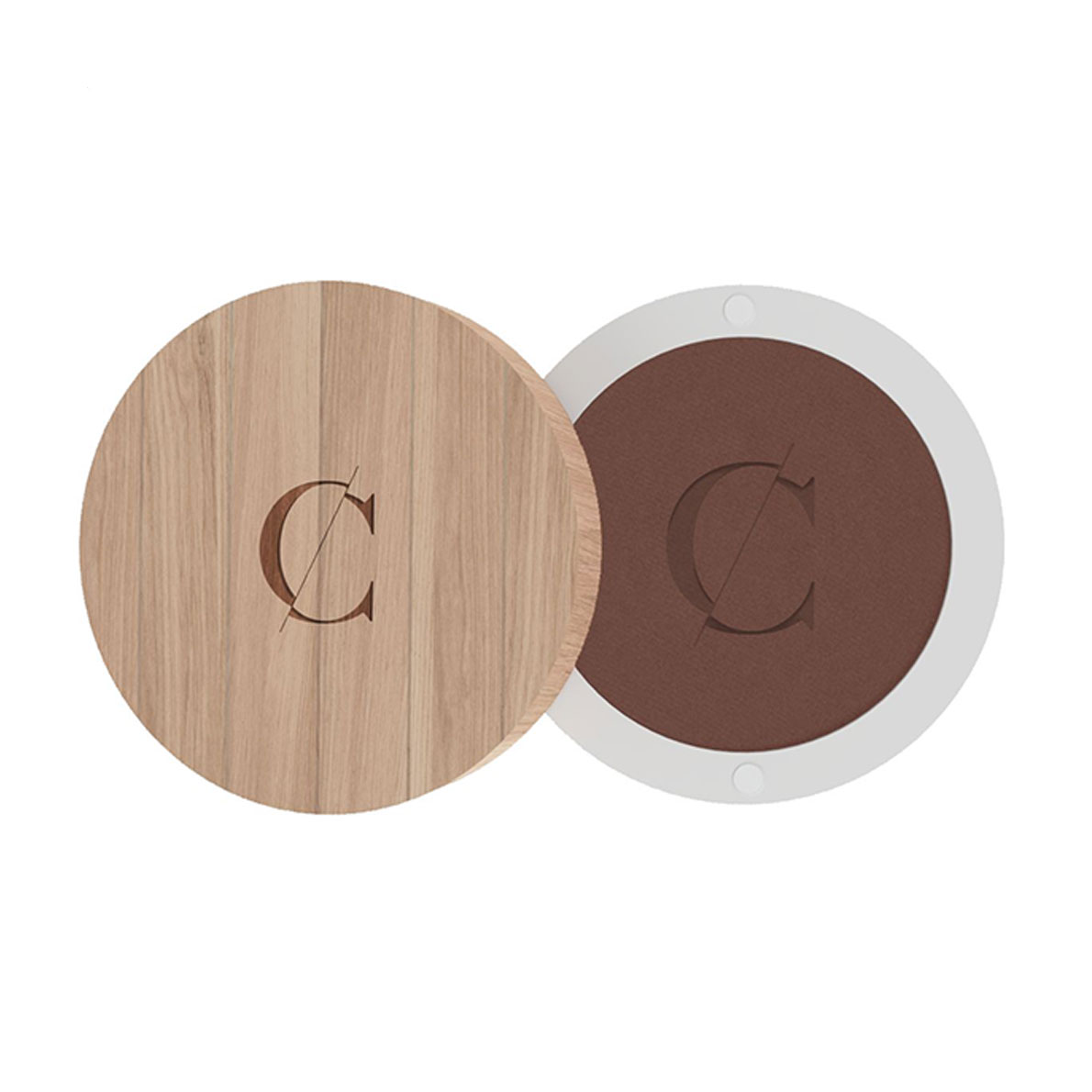 Матові компактні тіні для повік Couleur Caramel Bio Eye Shadow 080, 1.7 г