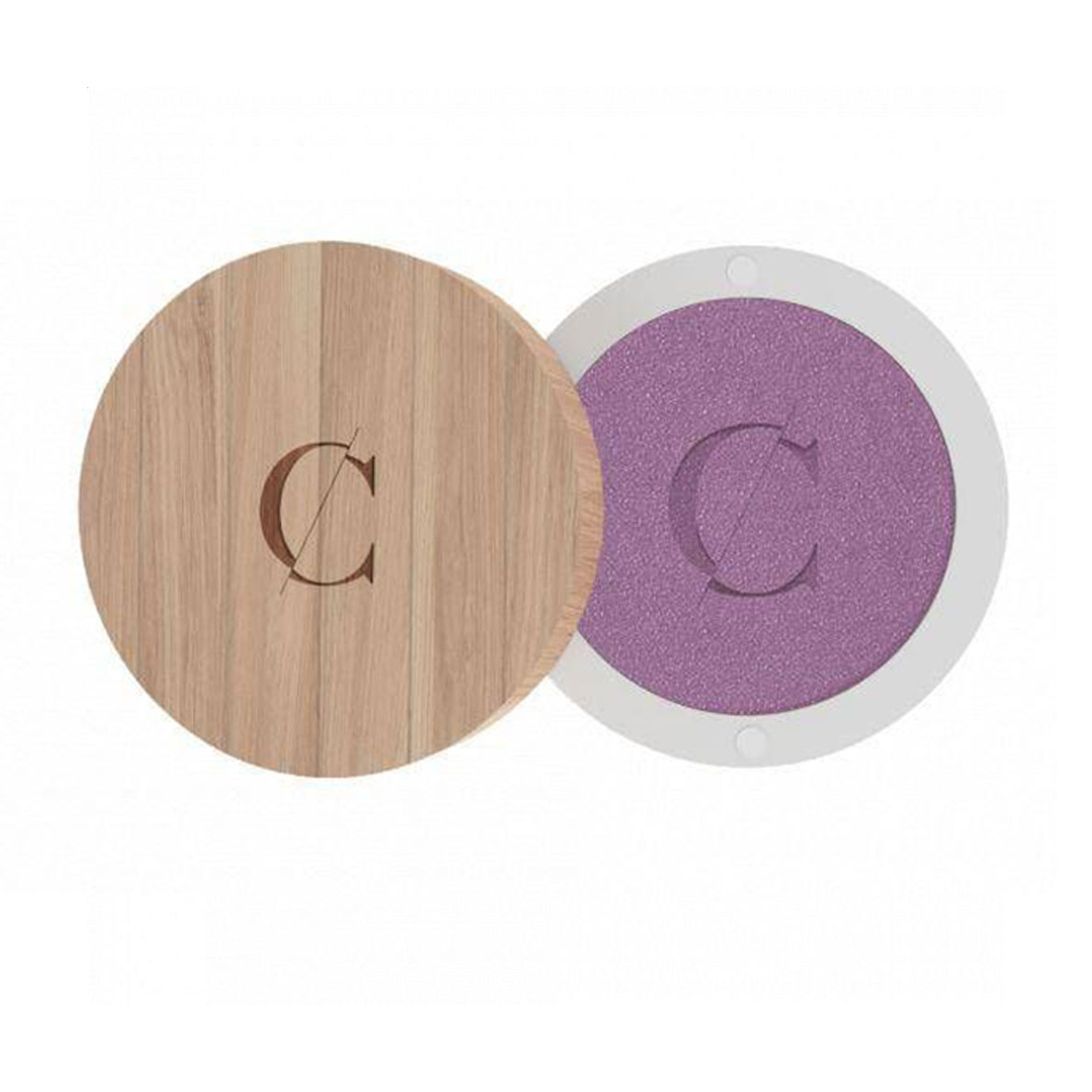 Перламутрові компактні тіні для повік Couleur Caramel Bio Eye Shadow 037, 1.7 г