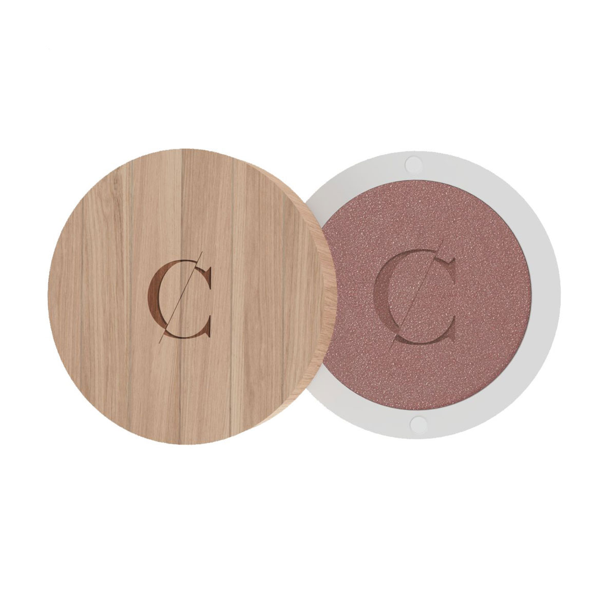 Перламутрові компактні тіні для повік Couleur Caramel Bio Eye Shadow 055, 1.7 г